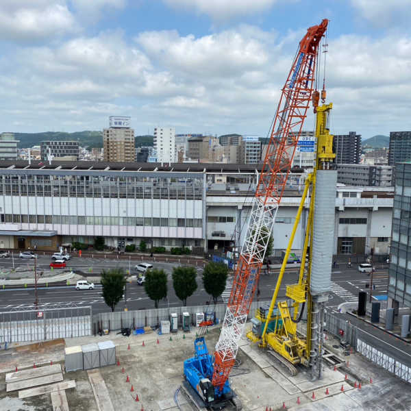 駐車場棟新築工事 施工状況