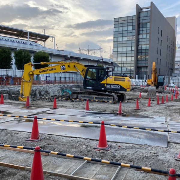 住宅棟新築工事 掘削工事